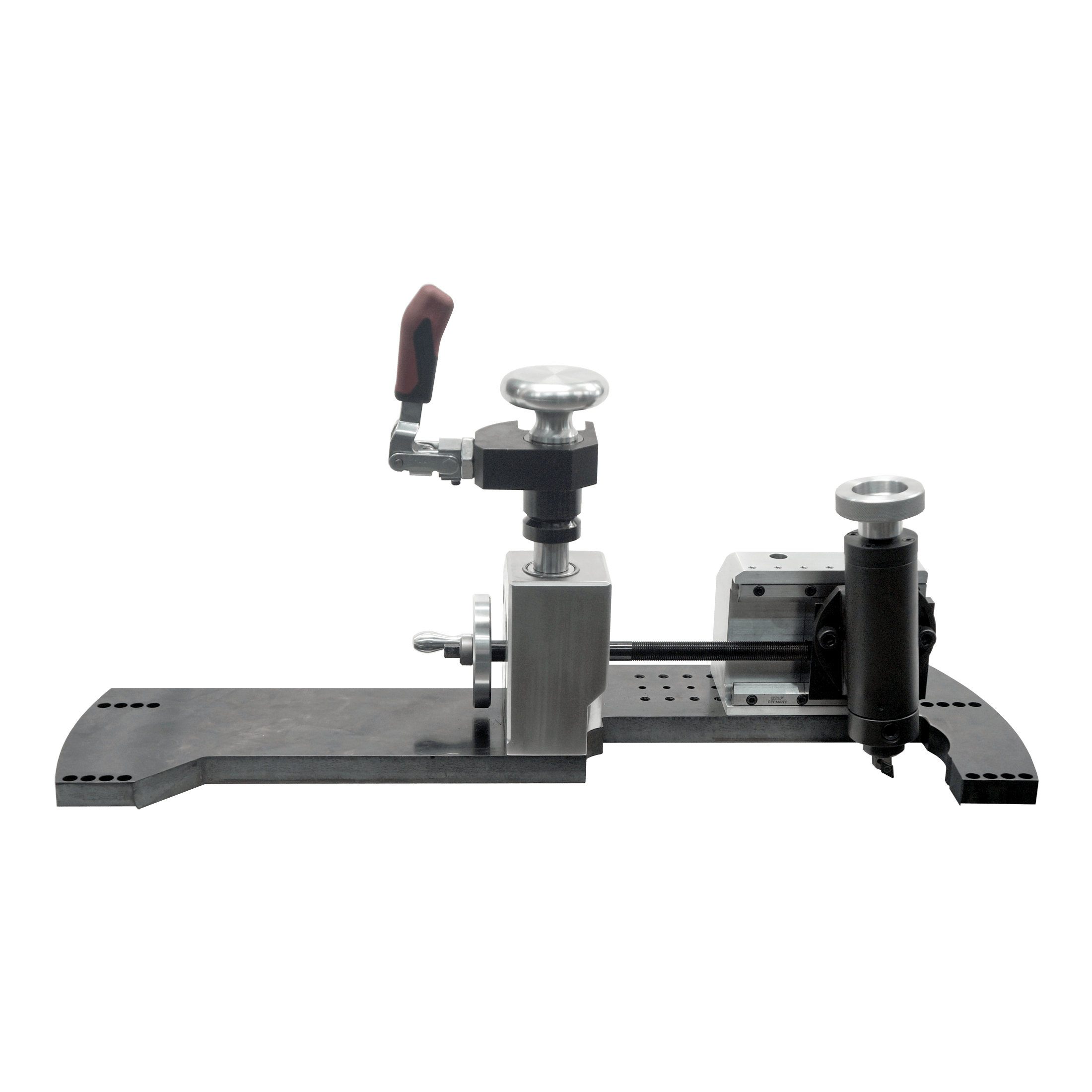 Flange facing module for clamshells